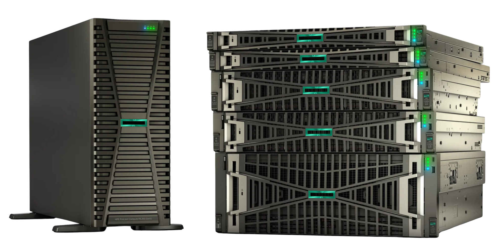 Physical server infrastructure � rack and tower servers for business environments